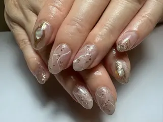 ミディアム shandy nailのネイルデザイン