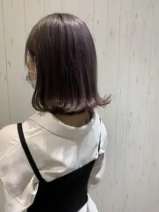 ショート カラー ✨髪質改善カラー✨ 赤味除去カラー／理久のヘアスタイル