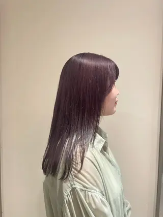 ロング カラー ハイトーン/ 髪質改善/ヒロタリカのヘアスタイル