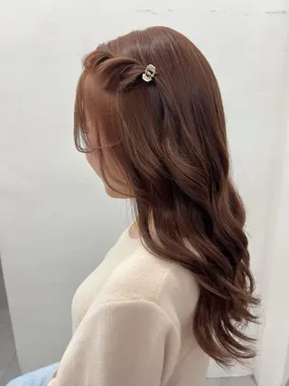 ロング ハイトーン /愛子のヘアスタイル