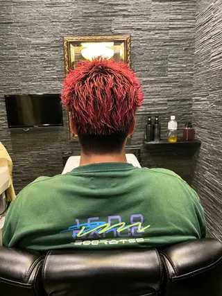 ショート メンズ 長野 風人のヘアスタイル