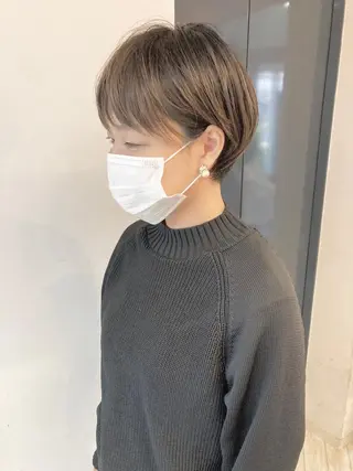 ショート カラー Hareru 豊田 修廣のヘアスタイル