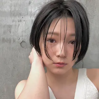 ショート カラー 【ダメージレス施術】 【透明感】北村 拓也のヘアスタイル
