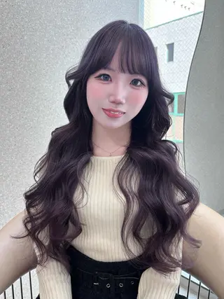 ロング カラー 天神￤カラー￤ まなみ🎀💞のヘアスタイル