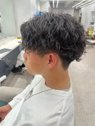 パーマ メンズ 🍐シャドウパーマ メンズ特化/守岡🍐のヘアスタイル