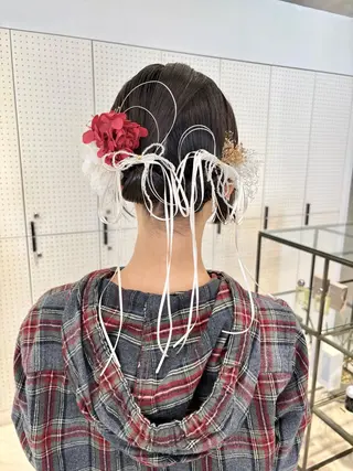 ヘアアレンジ 🎀ヘアセット透明感 /REINA🎀のヘアスタイル