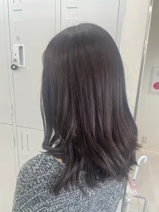 カラー NaVIユウジ 透明感カラーのヘアスタイル