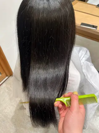 ロング カラー ヘアアレンジ 無料カットモデル‪✨ ✂️Nanami🌷のヘアスタイル