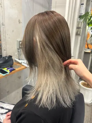 カラー ゆりか /透明感カラーのヘアスタイル