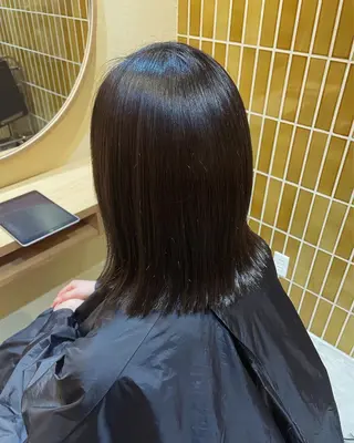 セミロング 美髪 透明感カラーSotaのヘアスタイル