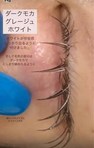 マツエク・マツパ Liberte CHIAKIのマツエク・マツパデザイン