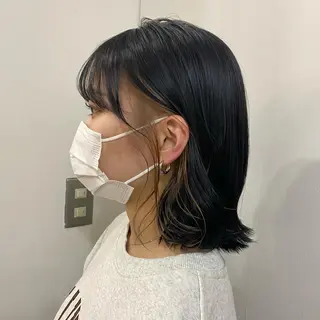 ミディアム カラー 🪭risa 暖色/レイヤー🪭のヘアスタイル