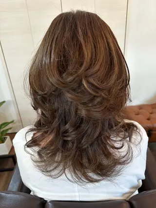 ロング カラー 🌺✨小川 友佳✨🌺のヘアスタイル