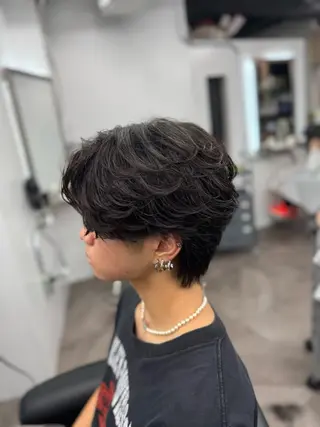 パーマ 薮 恵一のヘアスタイル