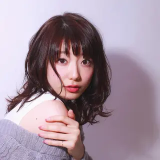 ミディアム カラー ショート特化⭐️浅田 大輝Orangeのヘアスタイル