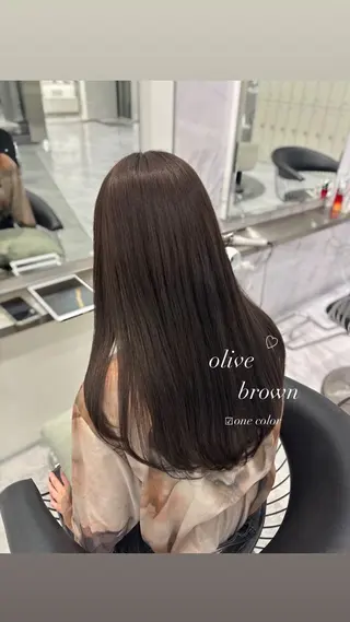 ロング ParveMix 宮﨑 梨里のヘアスタイル