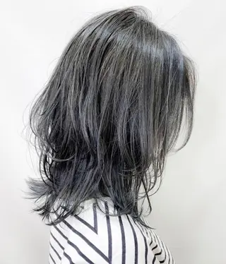ミディアム カラー 大野 あさみのヘアスタイル