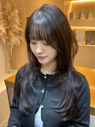 ロング 🌸韓国レイヤー特化 🌸髪質改善🧖来輝のヘアスタイル