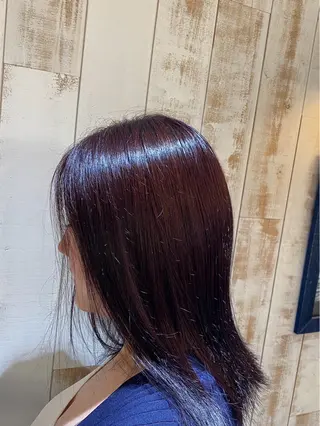 ミディアム 川口 可椰のヘアスタイル