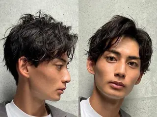 メンズ 🌈髪質改善🌈 過去の1艶サラ体験✨のヘアスタイル