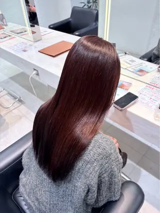 ロング カラー みき /艶カラーのヘアスタイル