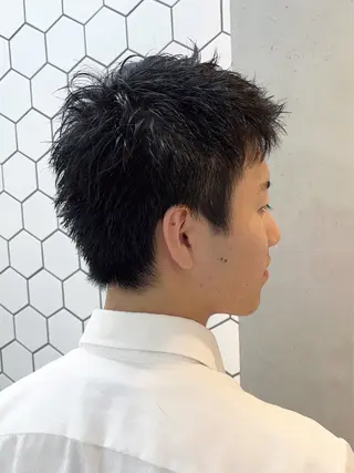 ショート メンズ Ｖｉｏｔ  銀座 樋口 桃佳のヘアスタイル