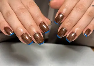 ネイル tsumeya ゆるかわ手描きネイルのネイルデザイン