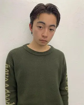 ショート カラー パーマ メンズ 無料カットモデル募集 🌱ひょうがのヘアスタイル