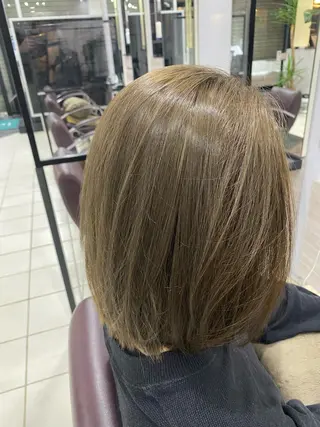 ミディアム カラー 神保 佑斗のヘアスタイル