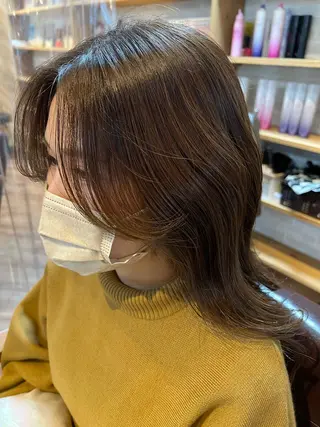セミロング カラー Topstylist YUKIのヘアスタイル