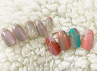 ネイル フルリール 【プライベートサロンのネイルデザイン