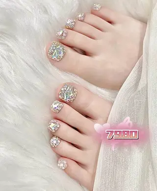 ネイル ラベンダー💖日暮里 ルル💖ネイルのネイルデザイン