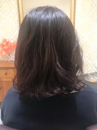 ミディアム アザマ　ヤスカツ _rosso 川口のヘアスタイル