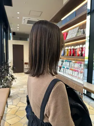 ミディアム 中尾 碧斗のヘアスタイル