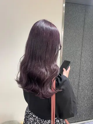 ロング ♡透明感/艶カラー/ M a I ♡のヘアスタイル