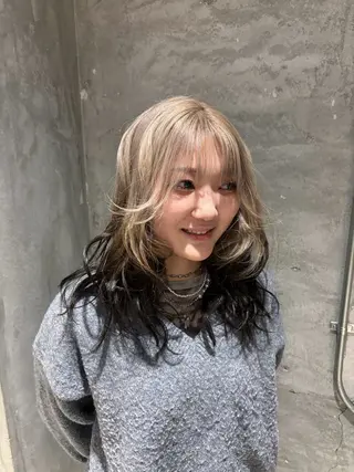 ミディアム カラー asada makotoのヘアスタイル