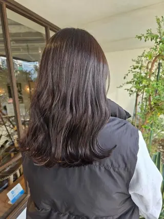ロング カラー 韓国好き🇰🇷 美容師MIKUのヘアスタイル