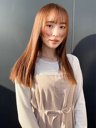 ロング カラー wakana / くびれカットのヘアスタイル