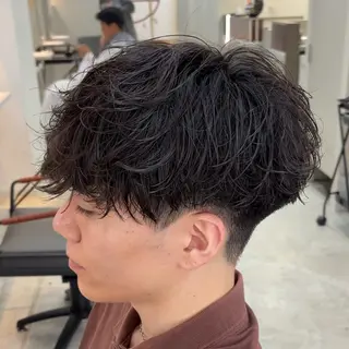 ショート パーマ メンズ ⛽️STAND 博多⛽️のヘアスタイル