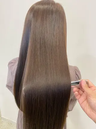 ロング 藤原 克宏のヘアスタイル