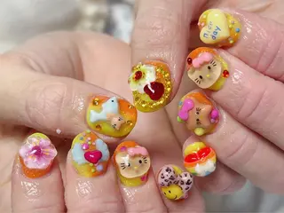 ネイル アイアムアイ 大村磨衣のネイルデザイン