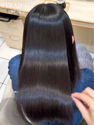 ロング 縮毛矯正/レイヤー カット🎀rikaのヘアスタイル