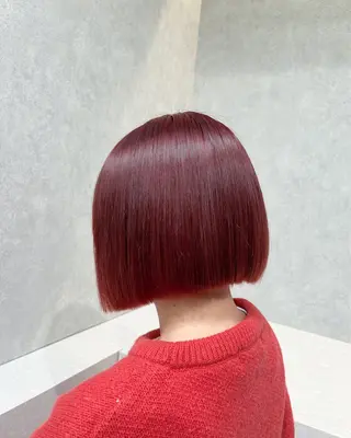 ショート カラー 韓国ヘア🇰🇷透明 感カラー/yui💞のヘアスタイル