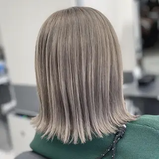 カラー まつお かずねのヘアスタイル