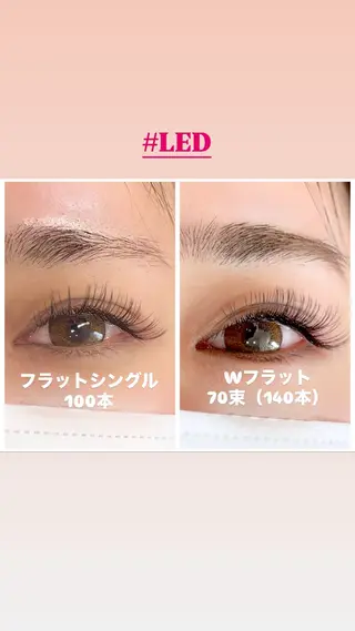 マツエク・マツパ Total beauty La Fleur所属・ikeda midoriのマツエク・マツパデザイン