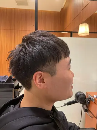 ショート 髙田 千華 髪質改善ストレートのヘアスタイル