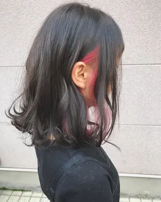 ミディアム カラー 柳澤 興輝のヘアスタイル