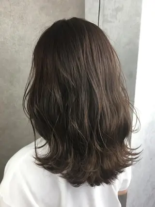 ミディアム カラー ツイストスパイラル パーマ✂︎ KYOUのヘアスタイル