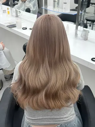 セミロング カラー 似合わせstyle ❤︎misaki❤︎のヘアスタイル