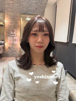 ミディアム カラー 梅田 / 艶髪カラー /wakanaのヘアスタイル